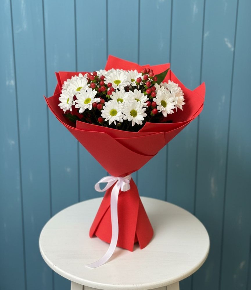 Букет цветов из: Хризантемы в Белосельском