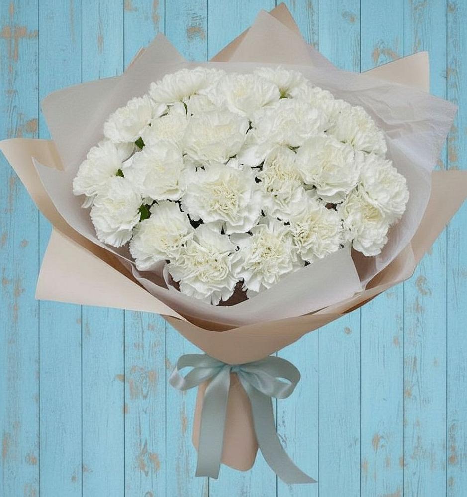 Букет цветов из: Гвоздики в Белосельском