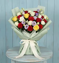 Букет цветов из:  Розы в Белосельском