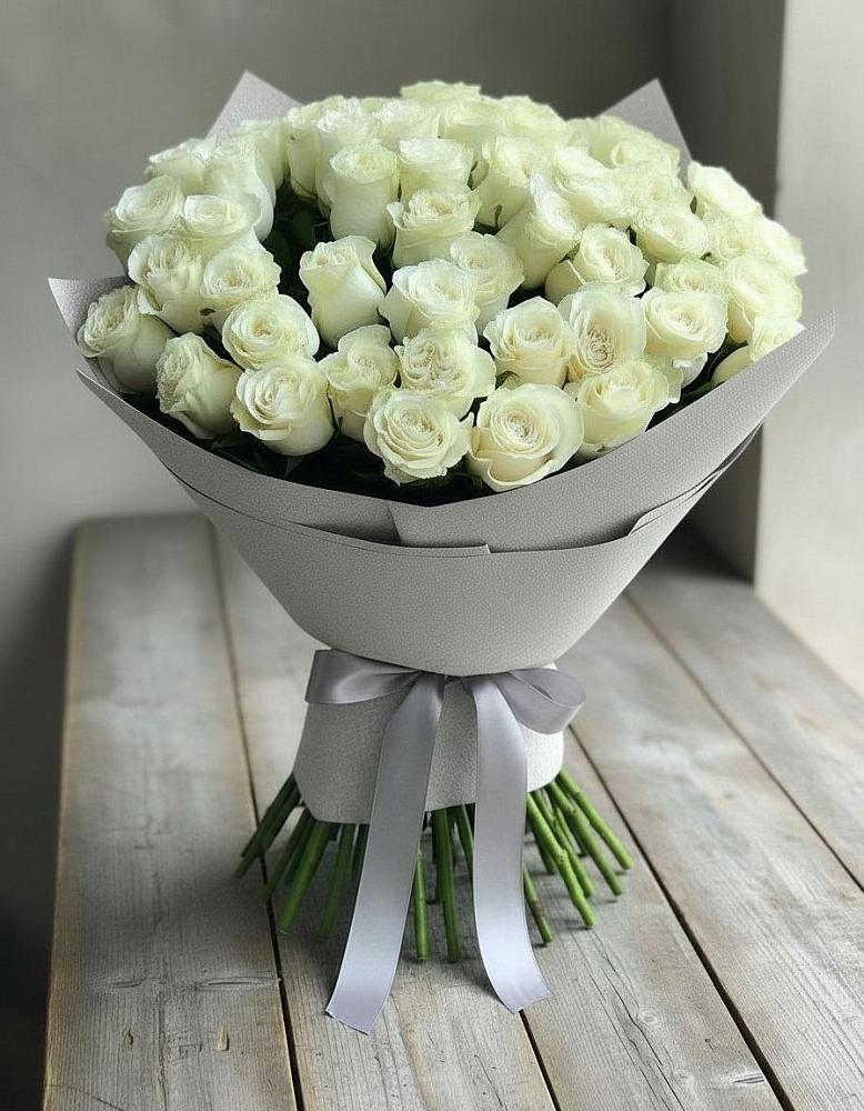 Букет 35 Белых роз в Белосельском