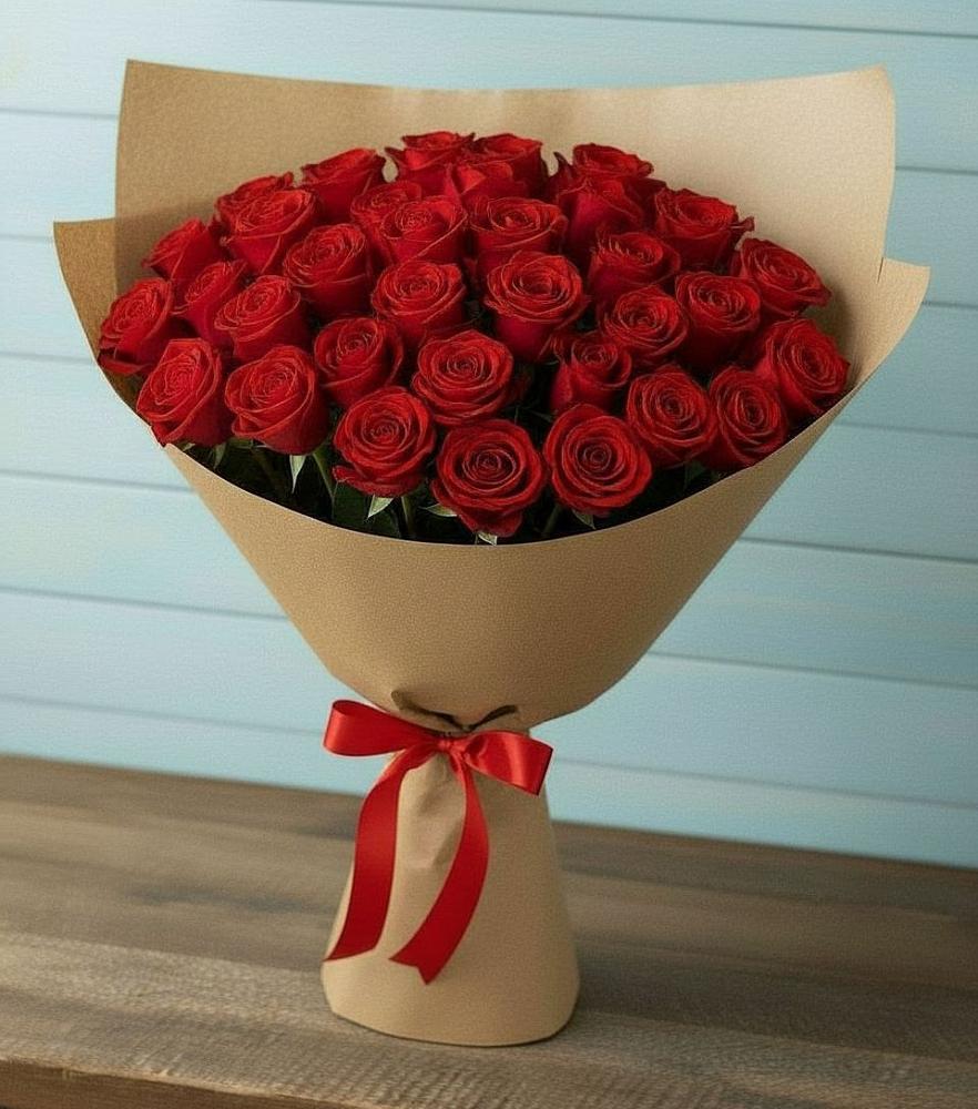 Букет Красные розы Милано в Белосельском