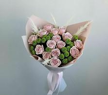 Букет цветов из:  Розы и Хризантемы в Белосельском