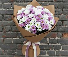 Букет цветов из:  Хризантемы #REPLACE_PRED# Белосельском