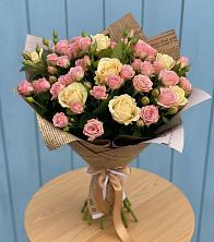 Букет цветов из:  Розы в Белосельском