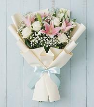 Букет цветов из:  Лилии #REPLACE_PRED# Белосельском
