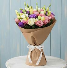 Букет цветов из:  Лизиантусы #REPLACE_PRED# Белосельском